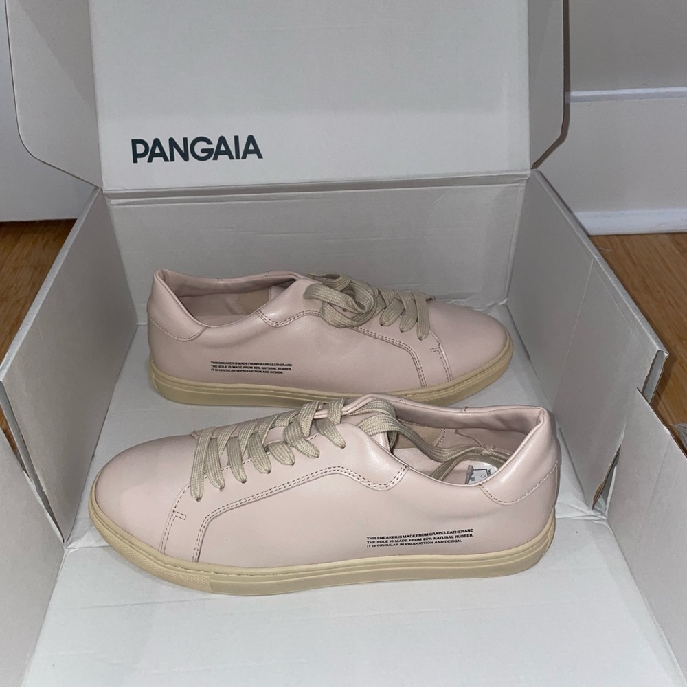 *BRAND NEW* Pangaia Grape Leather Sneakers in rare pearl color. Size 41
